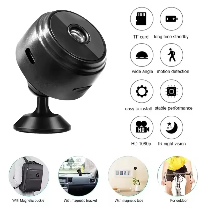 Home Security No Wifi Needed - A9 ミニ WiFi HD 1080P セキュリティカメラワイヤレス監視保護リモートモニター監視ビデオカメラ幼児ペット家庭用