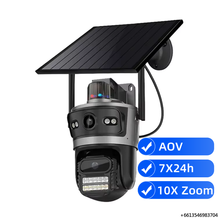 Camera Solar Wireless - エンスター2K AOV 24時間録画対応 屋外スマートホームWIFI PTZ監視 ワイヤレスCCTV