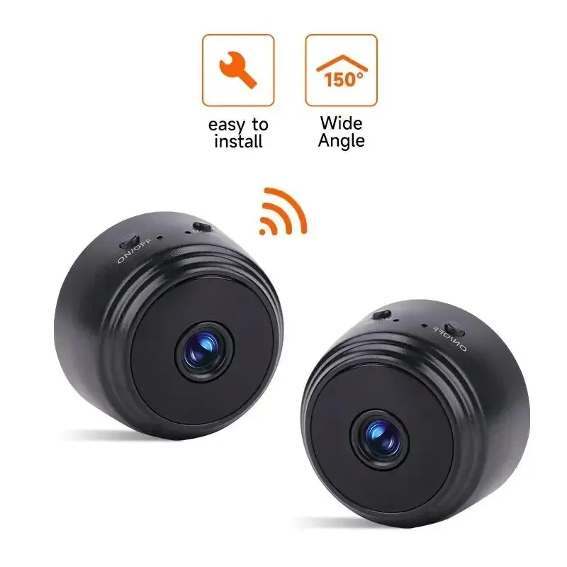 Home Security Lidar - A9 1080P HD Wifiミニカメラ 監視カメラ センサーカムコーダー