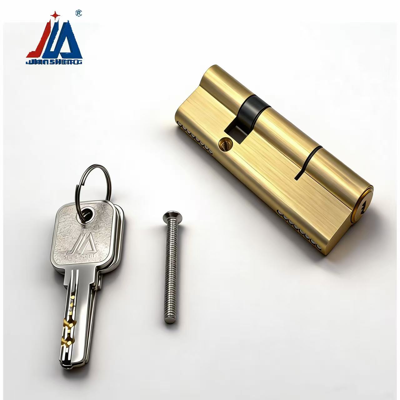 Home Security Locks - 真鍮製ドアロックシリンダー、アンチピックセキュリティロックコア、30/60分割カムロック、アルミ/UPVCドア用、ホームセキュリティハードウェア
