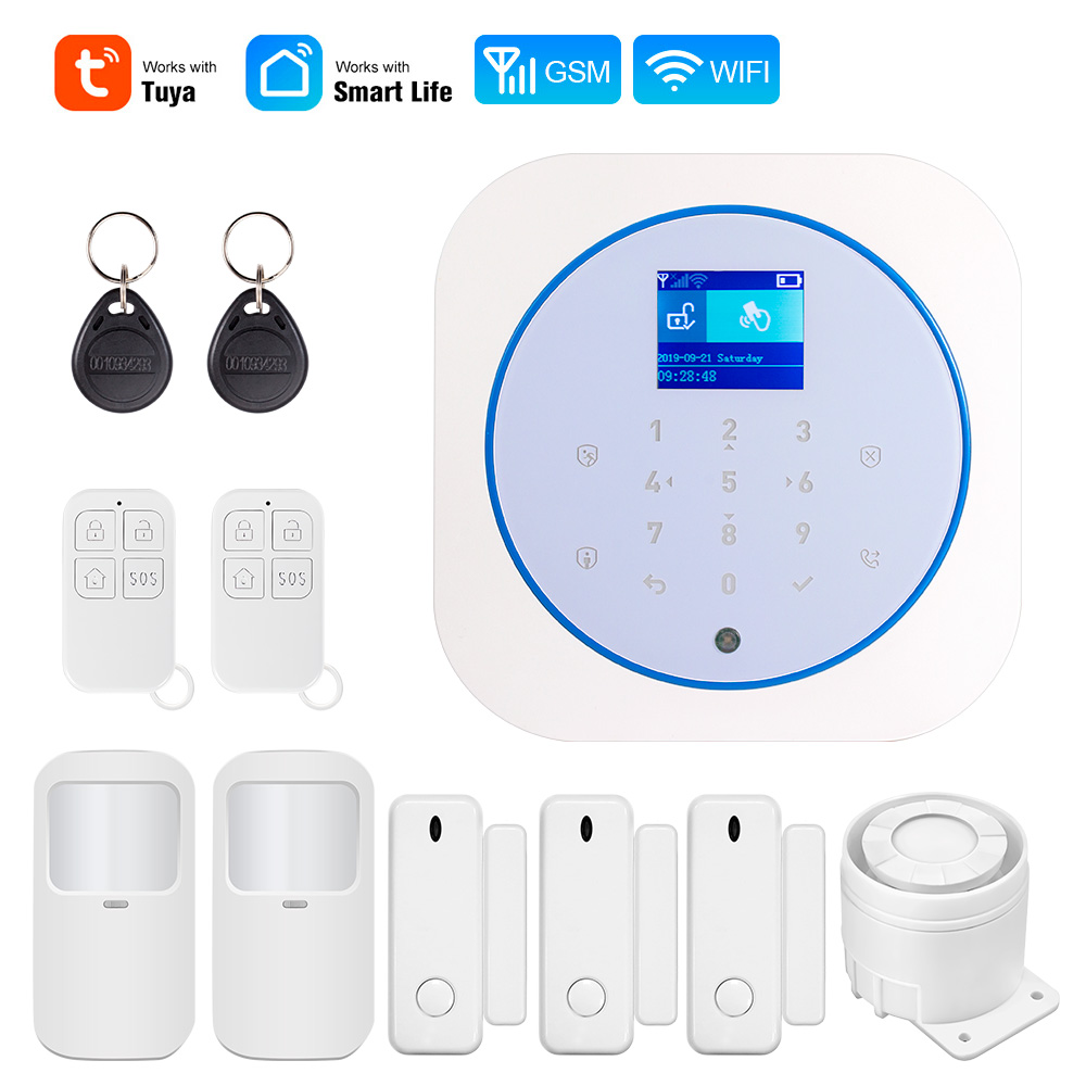 Home Security System Installation - KERUI G12 ホームセキュリティ警報システム GSM 接続モバイルワイヤレス盗難警報キットモーションセンサーサイレン TUYA