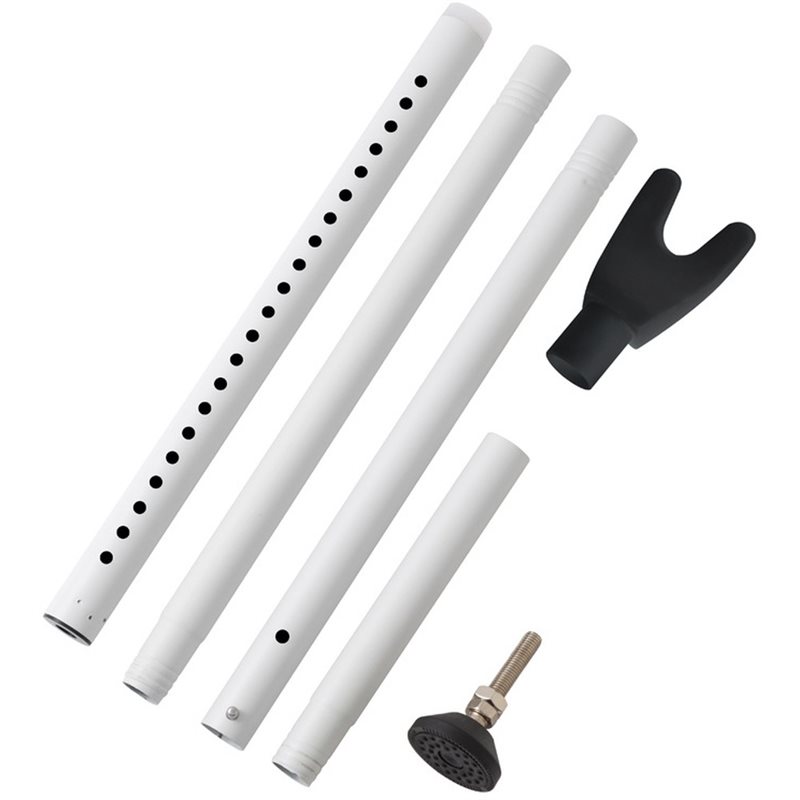 Home Security Bars - DTA4-調節可能なドアセキュリティバー 家庭用 旅行用 防犯ドアストッパースティック 滑り止めベース付き フロントパティオドア用