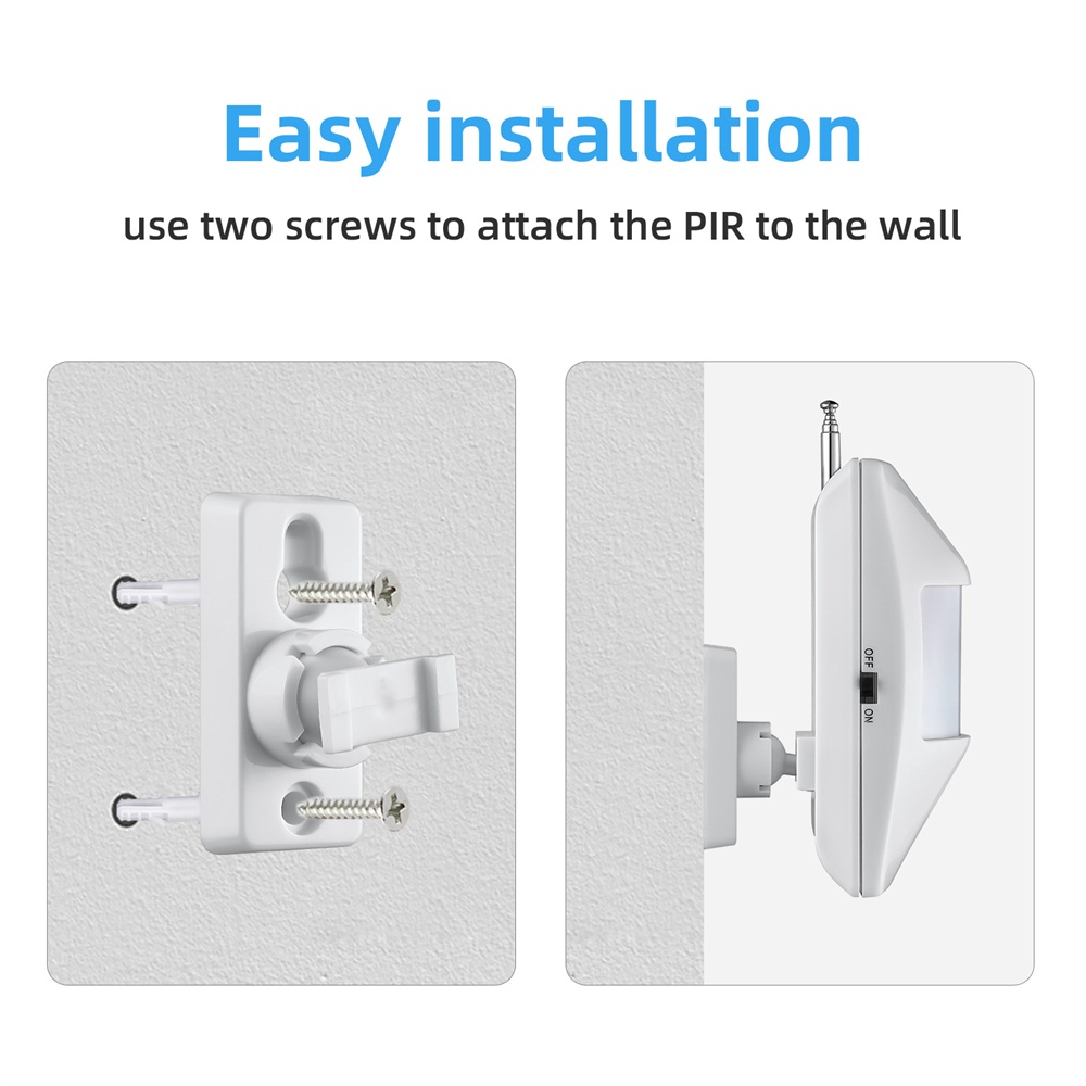 Kerui-ワイヤレスPirモーションセンサー,盗難防止アラ - Home Security System Installation のレビューと価格