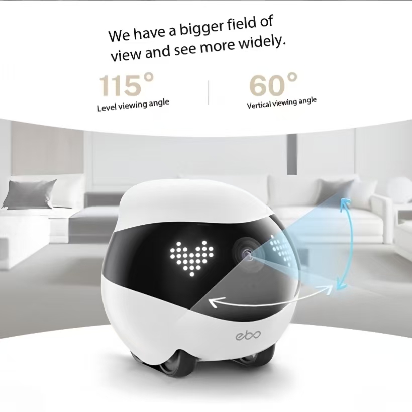 エナボット EBO AIR 2 コンパニオンロボット 2K  - Home Security Robots のレビューと価格