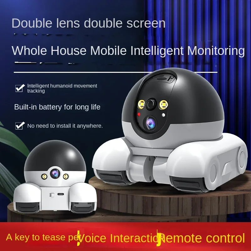 2MP IP カメラ 5G WiFi スマートホーム屋内ワイ - Home Security Robots のレビューと価格