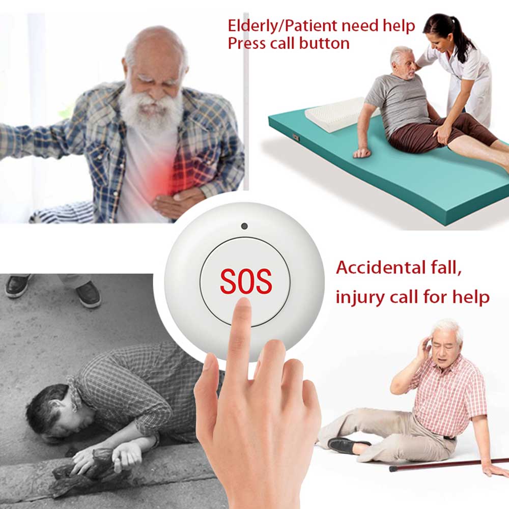 ワイヤレス SOS ボタンスマートホームゲートセキュリティド - Home Security Device のレビューと価格