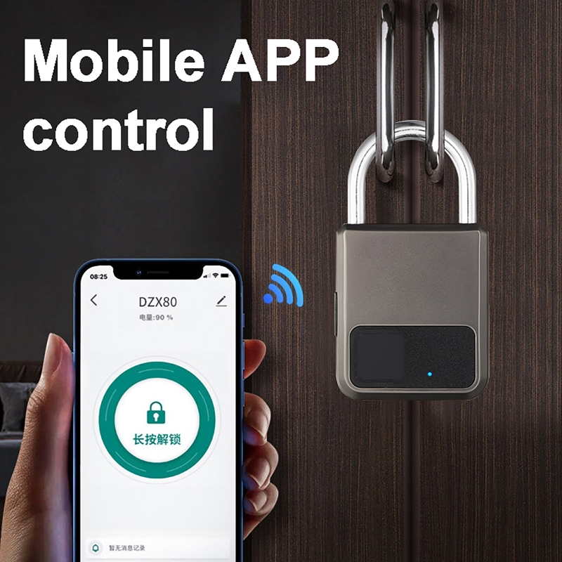 Tuya スマート南京錠 20 番号指紋ロック盗難防止 US - Home Security Locks のレビューと価格