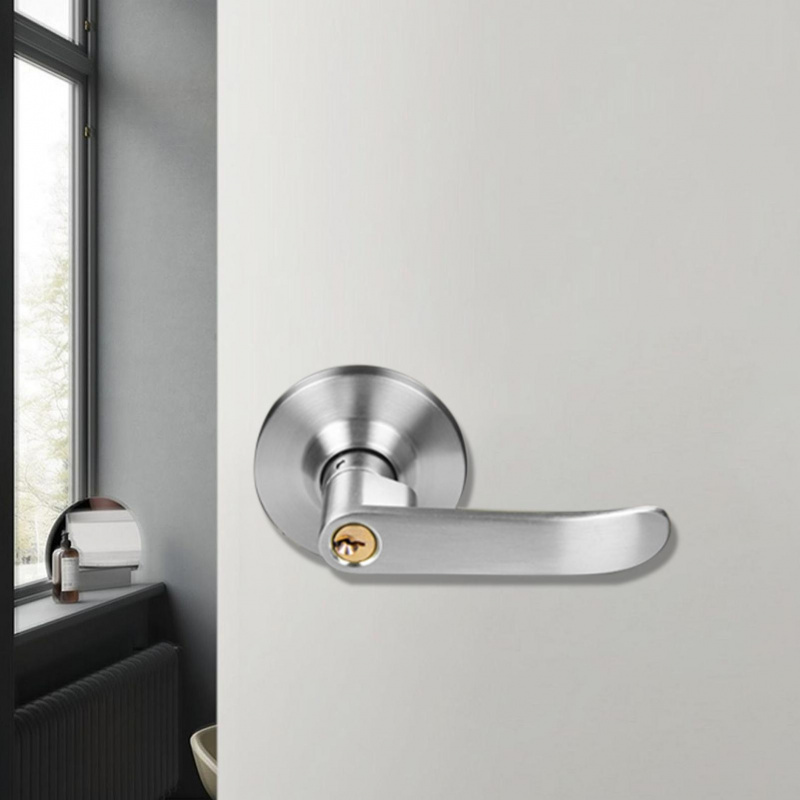 プレミアム球形三連ハンドルロックボール、静音ドアロックセット - Home Security Bars のレビューと価格