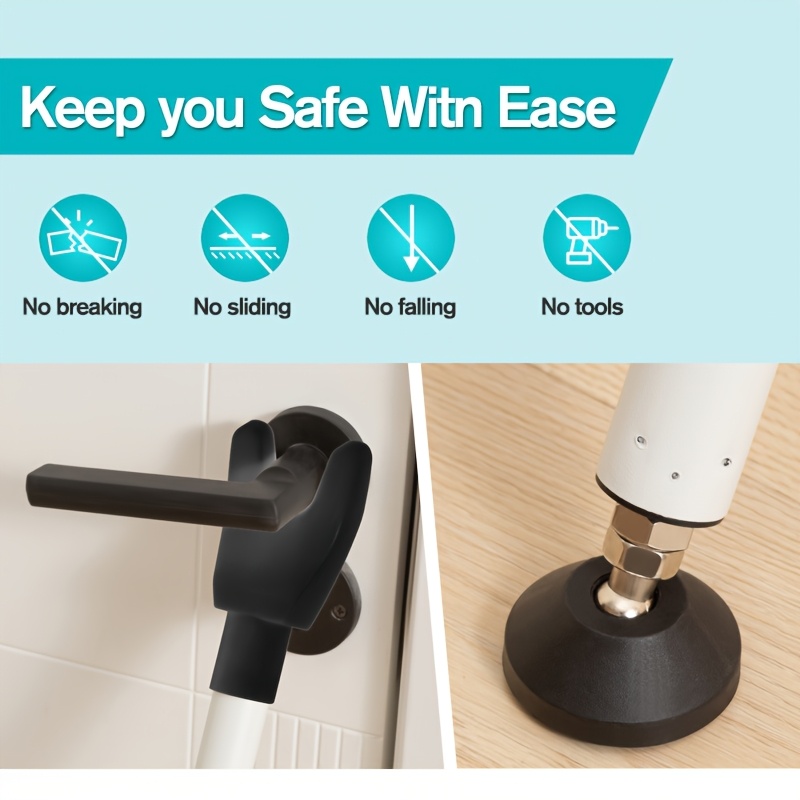 調整可能な2in1スライド式パティオドアセキュリティバー、盗 - Home Security Bars のレビューと価格