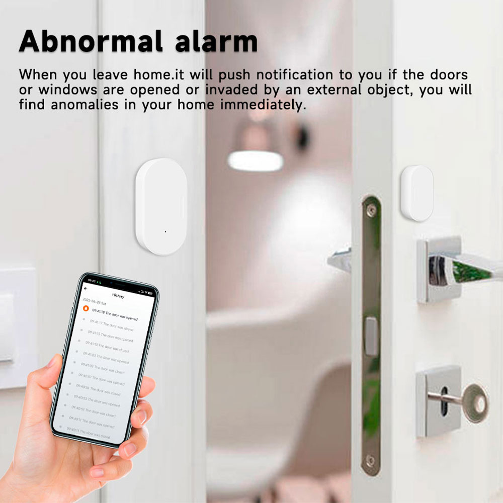 Zigbee 3.0 Z2MQTT ドアウィンドウセンサー磁 - Home Security Device のレビューと価格