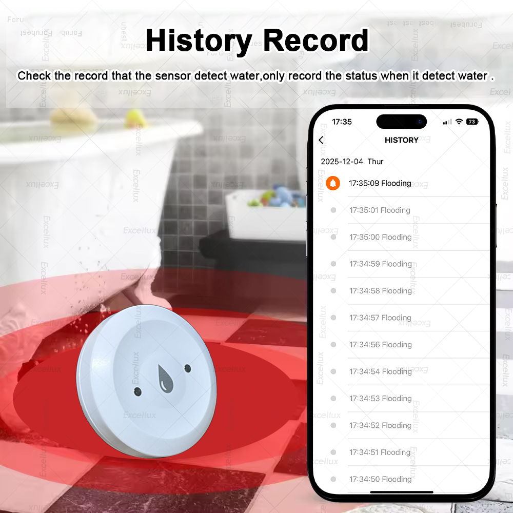 Zigbee 水検知器 漏水センサー アラーム 漏水検知器  - Home Security With Monitoring のレビューと価格