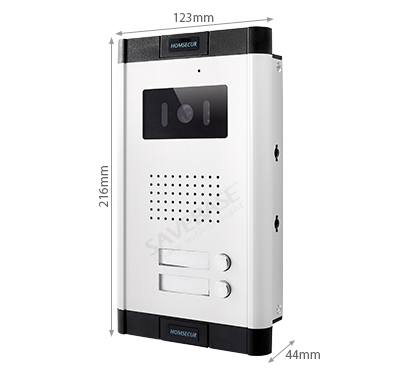 4線式2世帯用ビデオドアホンインターホンシステム、7インチモ - Home Security Doorbell Camera のレビューと価格