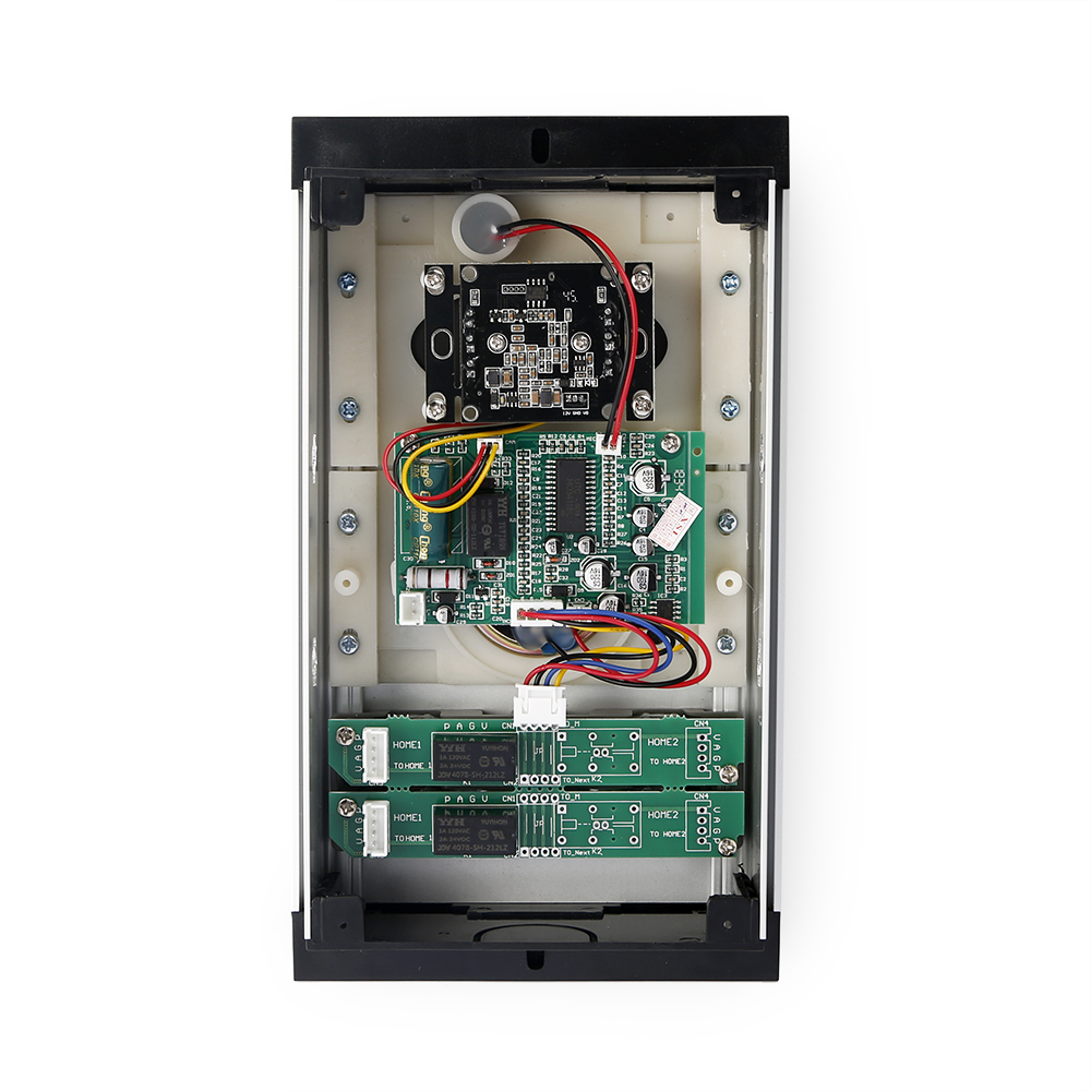 4線式2世帯用ビデオドアホンインターホンシステム、7インチモ - Home Security Doorbell Camera のレビューと価格