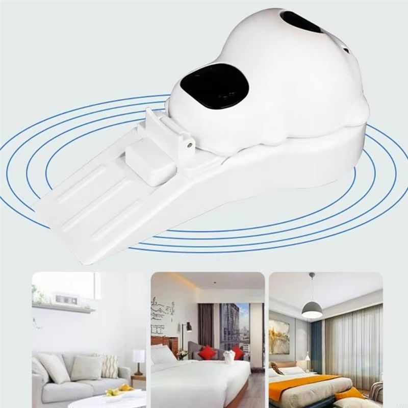 漫画風ドアストッパー、家庭用ドアセキュリティ装置、旅行用ホテ - Home Security Device のレビューと価格