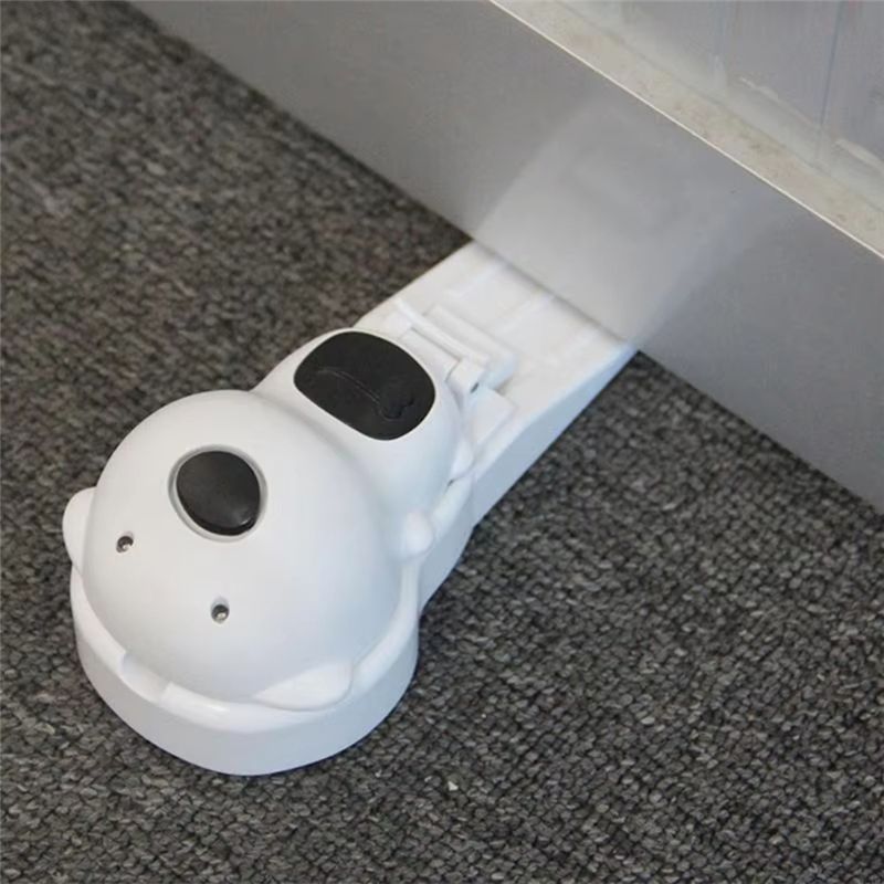 漫画風ドアストッパー、家庭用ドアセキュリティ装置、旅行用ホテ - Home Security Device のレビューと価格