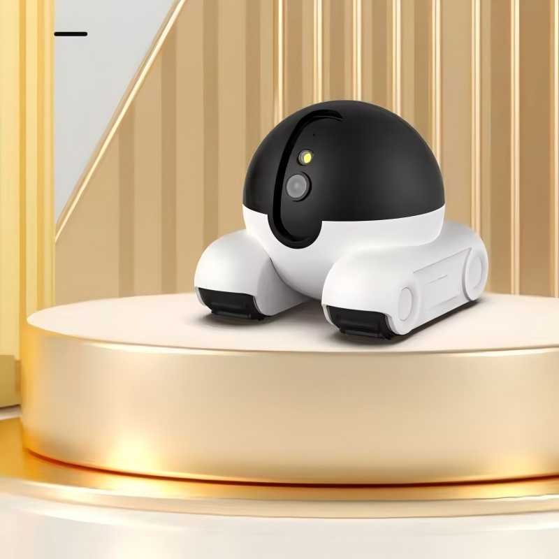 ワイヤレスデュアルレンズロボットカメラ 1080P HD P - Home Security Robots のレビューと価格