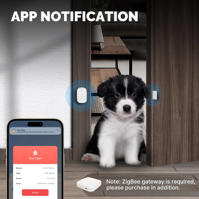 MOES Tuya ZigBee スマートウィンドウドアゲー - Home Security System Installation のレビューと価格