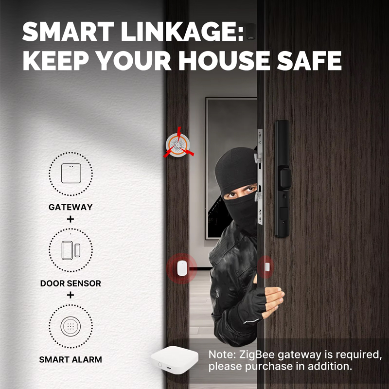 MOES Tuya ZigBee スマートウィンドウドアゲー - Home Security System Installation のレビューと価格
