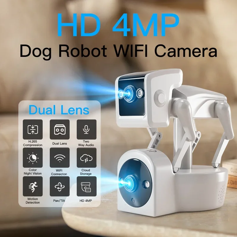 ワイヤレスホームセキュリティロボットカメラ,双方向オーディオ - Home Security Robots のレビューと価格