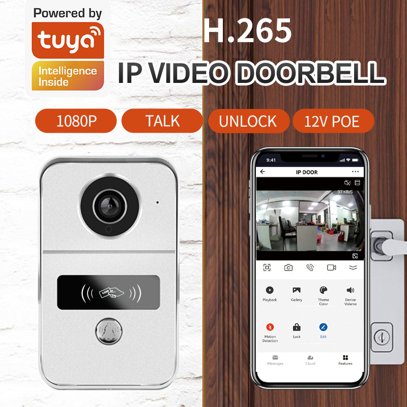 Tuya-ワイヤレスビデオドアベル,wifi,電話インターホ - Home Security Doorbell Camera のレビューと価格