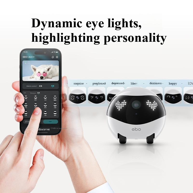 Enabot EBO 室内自動走行カメラ WiFi ホームセ - Home Security Robots のレビューと価格