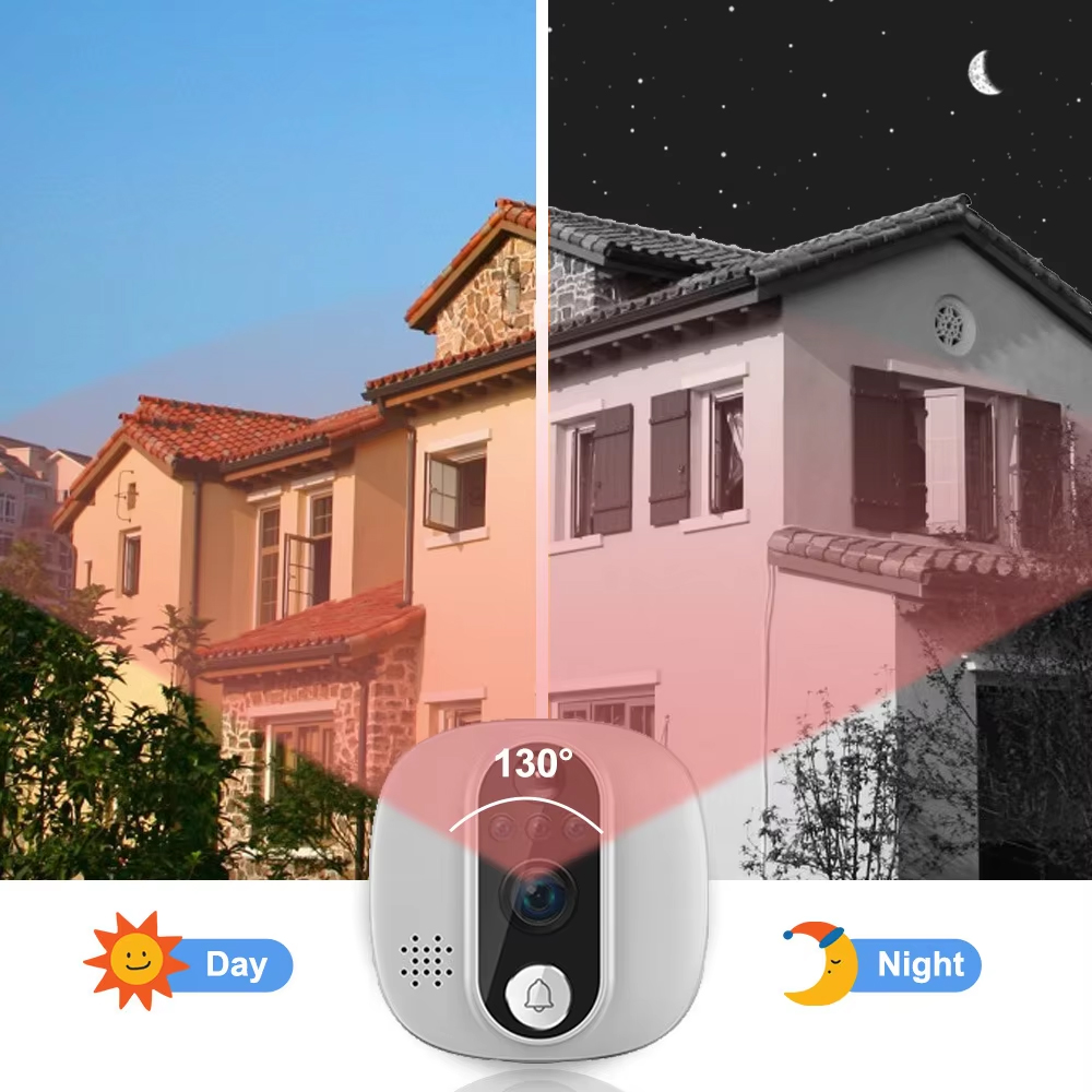 Tuya-デジタルドアビューアー,インターホン,のぞき穴,p - Home Security Doorbell Camera のレビューと価格