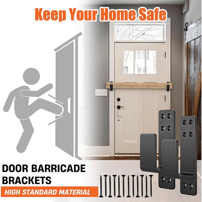 小屋セキュリティバードアブラケット 2 パックアップグレード - Home Security Bars のレビューと価格