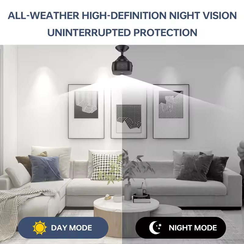 セキュリティカメラ 4K ミニ フルカラー ナイトビジョン  - Home Security No Wifi Needed のレビューと価格
