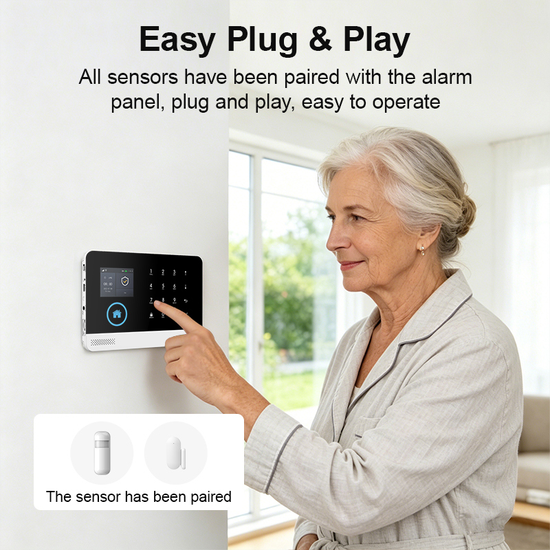 PGST WIFI GSM スマートホームセキュリティ警報シ - Home Security System Installation のレビューと価格