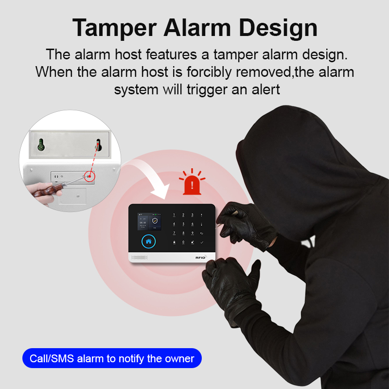 PGST WIFI GSM スマートホームセキュリティ警報シ - Home Security System Installation のレビューと価格