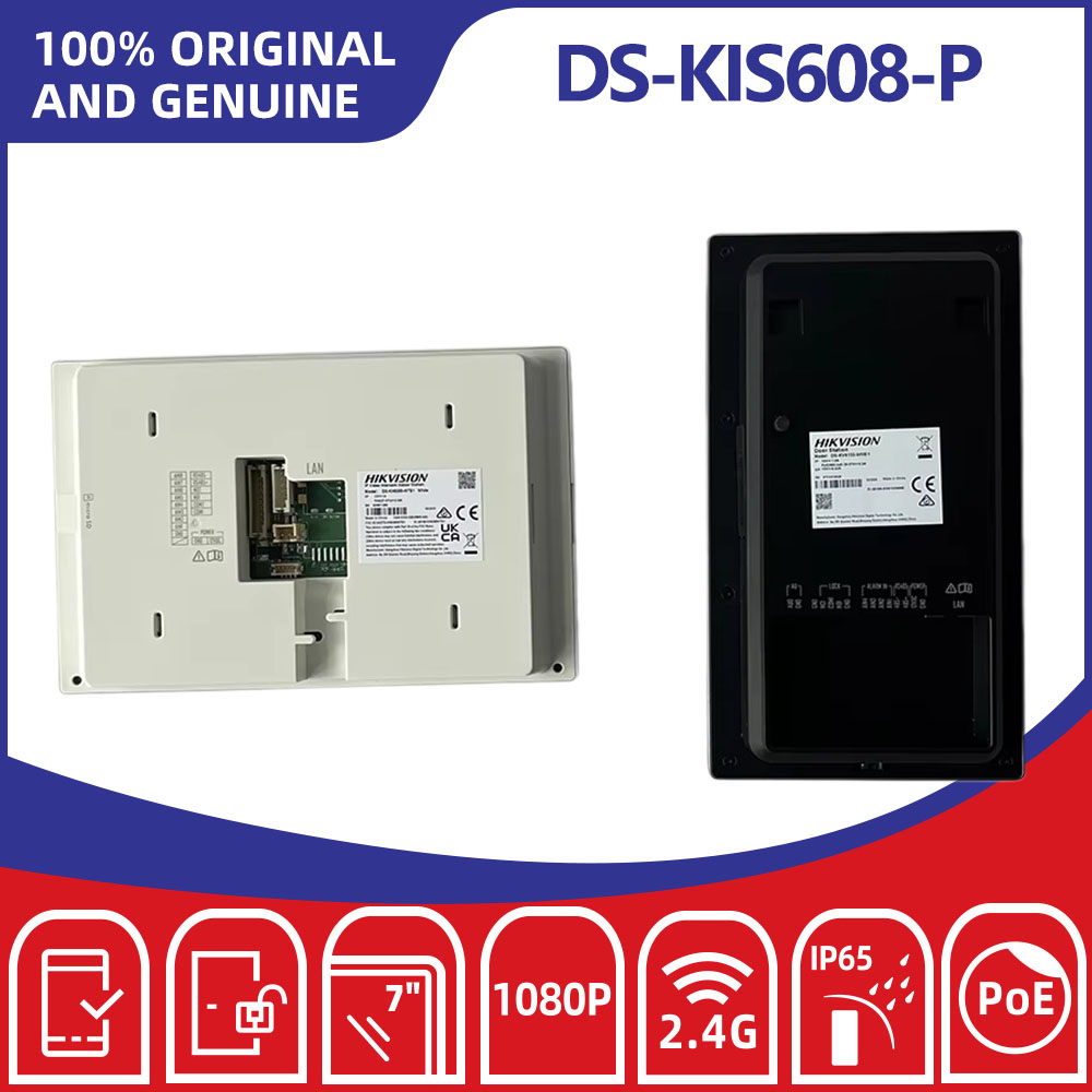Hikvision DS-KIS608-P IP ビデオイン - Home Security System Hikvision のレビューと価格