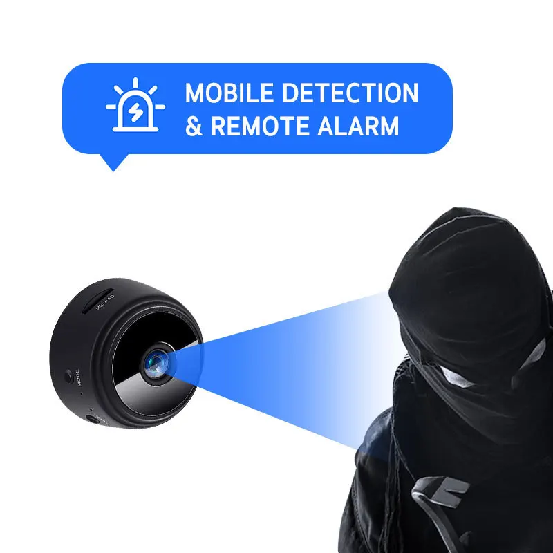 A9 1080P HD Wifiミニカメラ 監視カメラ セン - Home Security Lidar のレビューと価格