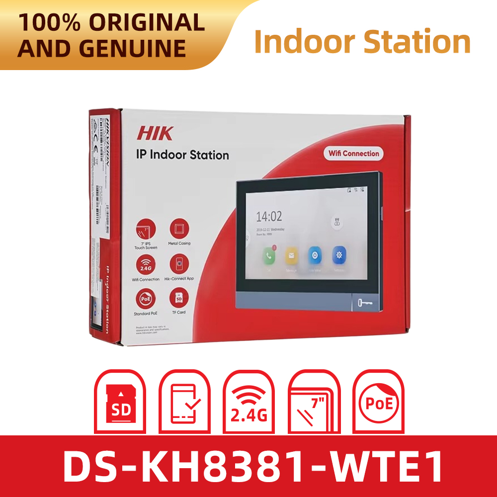 Hikvision DS-KH8381-WTE1 7 インチ - Home Security System Hikvision のレビューと価格