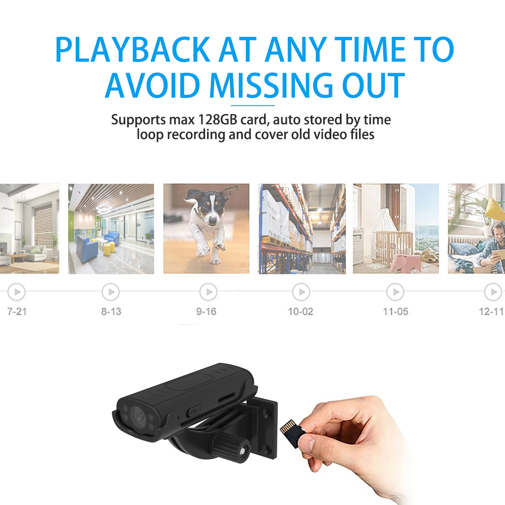ミニワイヤレスWiFiホームセキュリティカメラ、リモートモニ - Home Security No Wifi Needed のレビューと価格