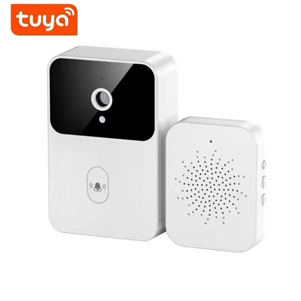ワイヤレスドアベル WiFi Tuya 屋外 HD カメラド - Home Security Doorbell Camera のレビューと価格