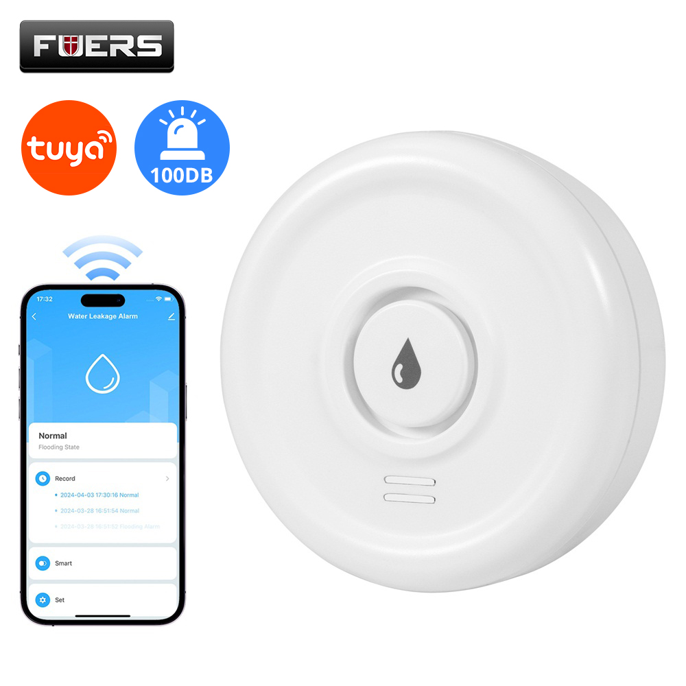 スマート漏水検知器,水位センサー,家庭用警報システム,Tuy - Home Security Device のレビューと価格