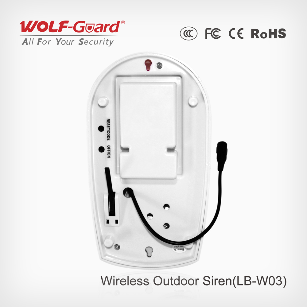 Wolf-guard-ワイヤレスホームセキュリティサイレン, - Home Security System Installation のレビューと価格