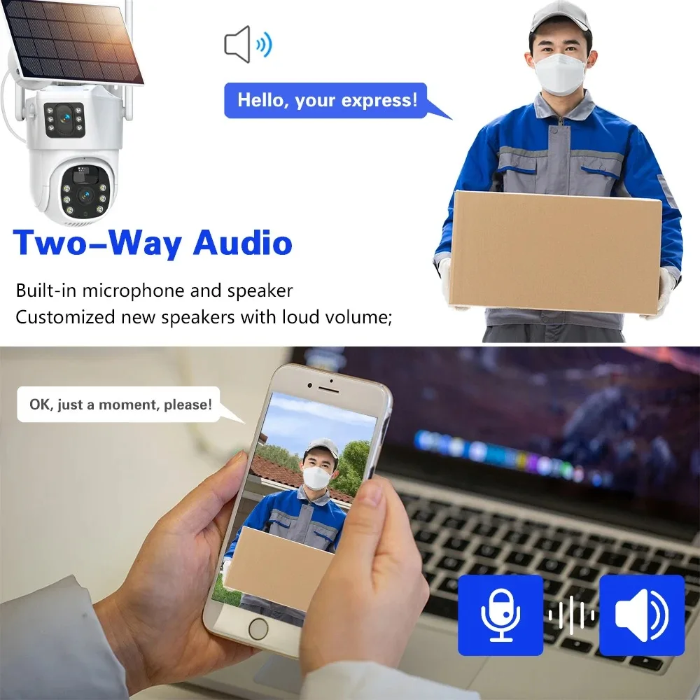 自動追跡ビデオ監視システム,外部監視カメラキット,Ccctv - Camera Solar Wireless のレビューと価格