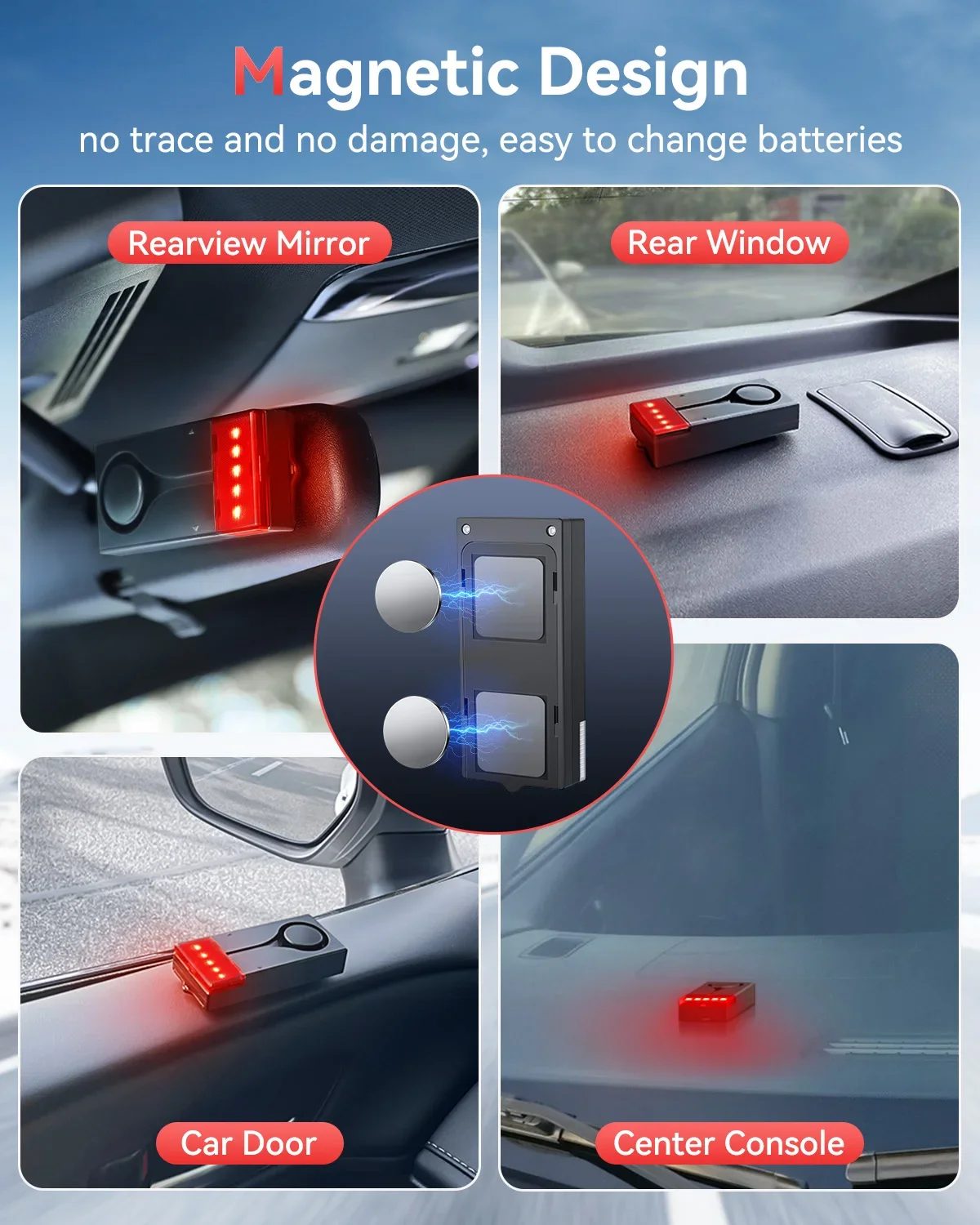 Awapow ワイヤレス車盗難防止振動アラーム 108dB  - Home Security System Installation のレビューと価格