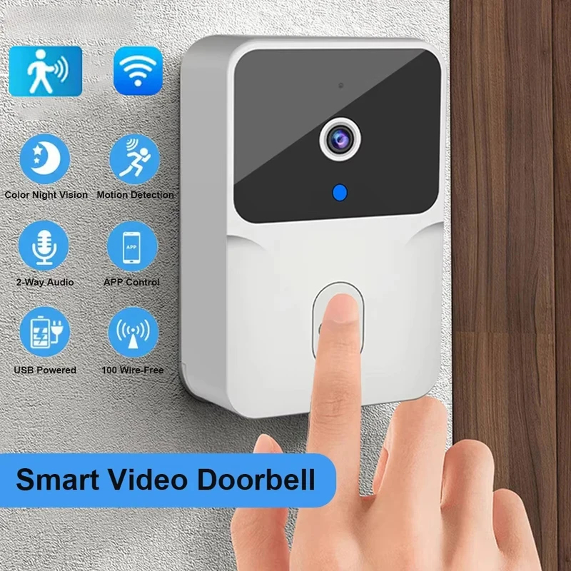スマートホーム WiFi ビデオドアベル ワイヤレス電話 双 - Home Security System Installation のレビューと価格