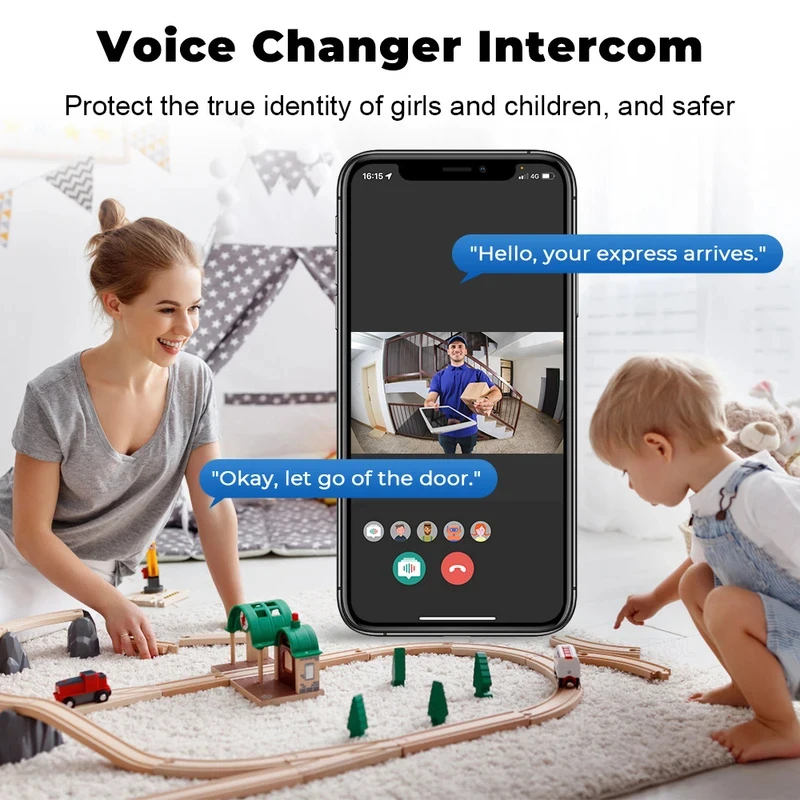スマートホーム WiFi ビデオドアベル ワイヤレス電話 双 - Home Security System Installation のレビューと価格