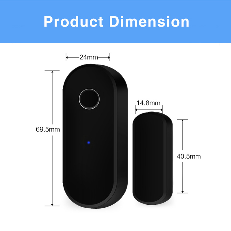 Tuya スマート Zigbee ドアセンサードア窓開閉検出 - Home Security Device のレビューと価格
