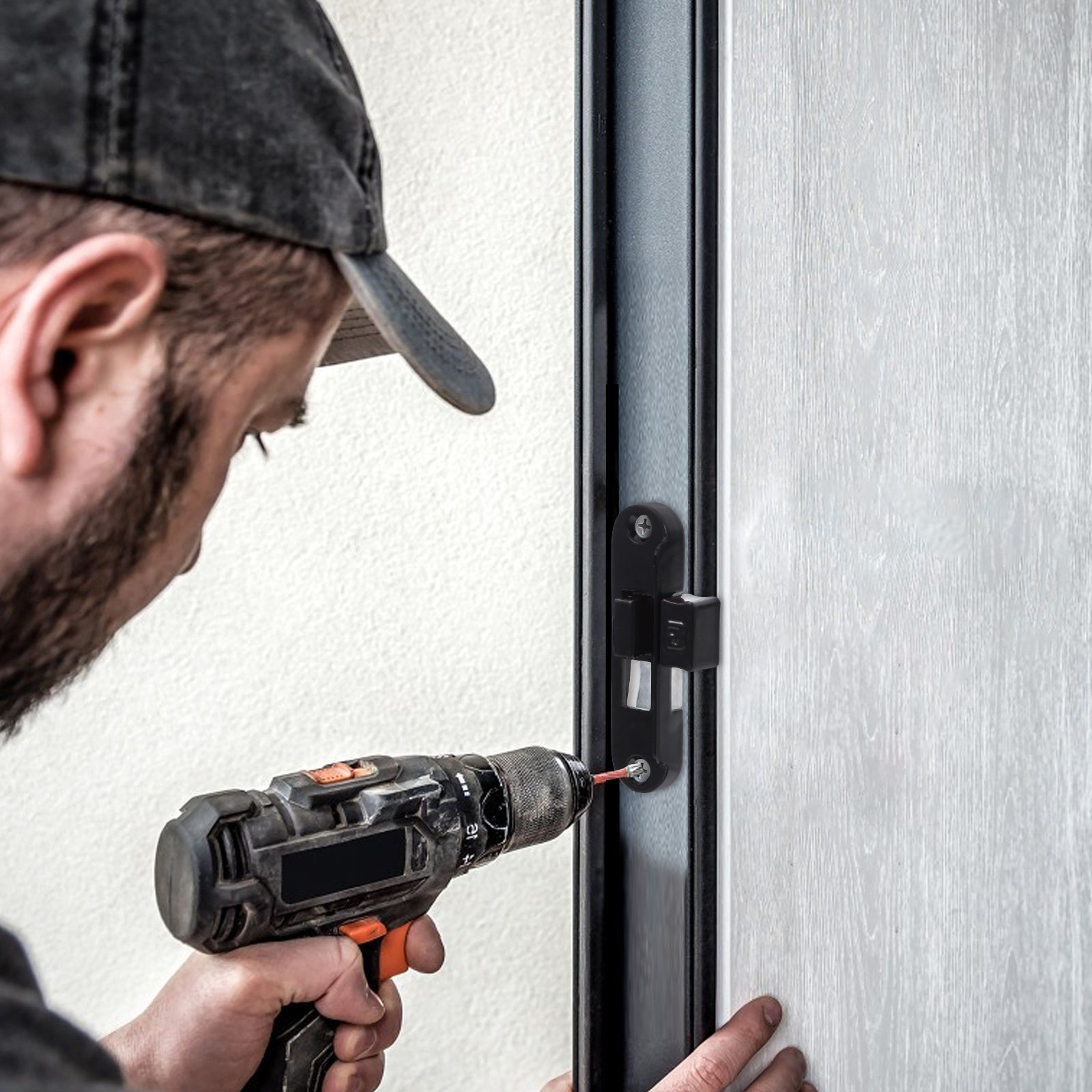 1セット スライド式窓ロック クレセントデザイン 金属製ドア - Home Security Locks のレビューと価格