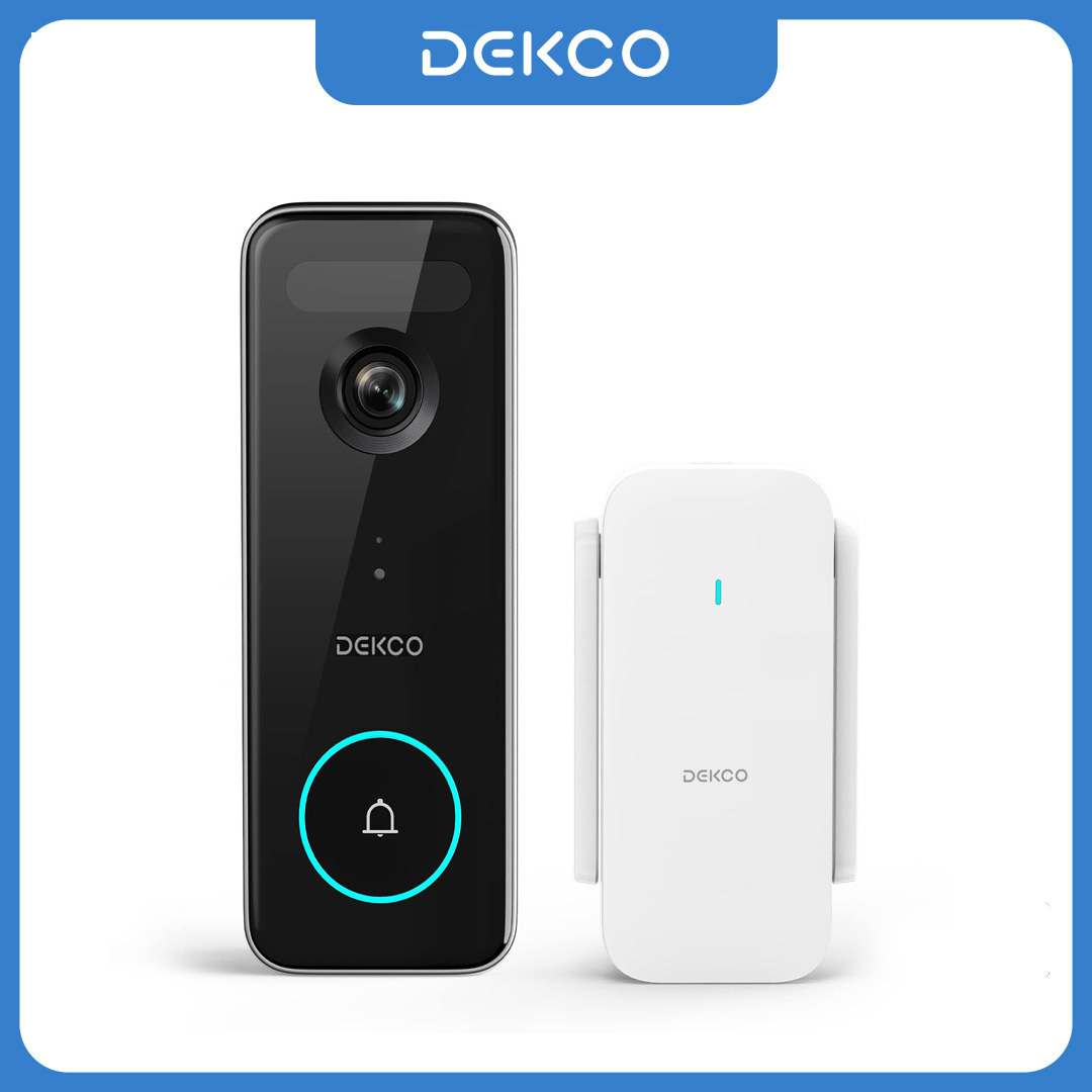 Dekco 5MP ウルトラ HD WiFi ビデオドアベル - Home Security Doorbell Camera のレビューと価格