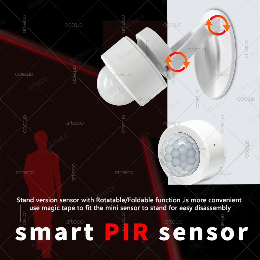 Zigbee 3.0 ミニ PIR モーションセンサー人体赤 - Home Security Device のレビューと価格