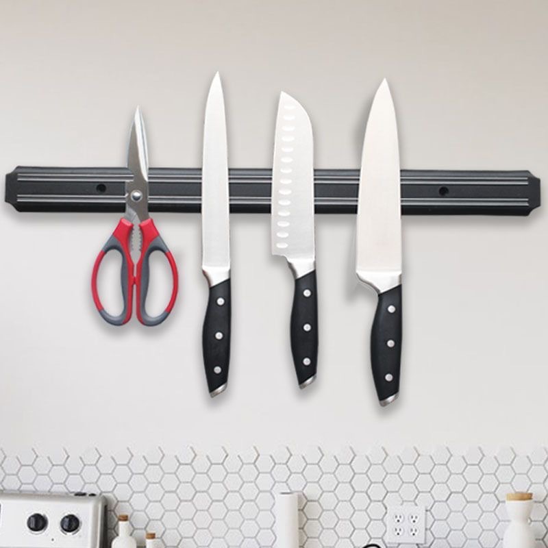 ステンレス鋼壁掛けナイフ磁気強力な強力なホルダーキッチン/バ - Home Security Bars のレビューと価格