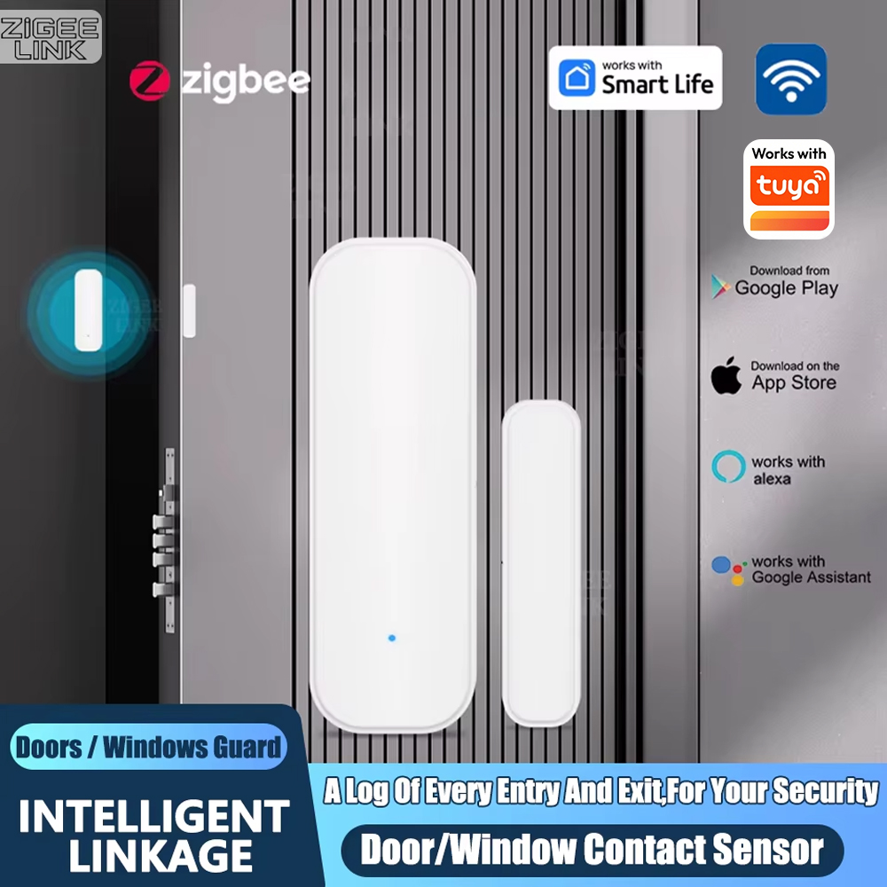 ZigBee ドアウィンドウセンサー ワイヤレス磁気警報器  - Home Security Device のレビューと価格