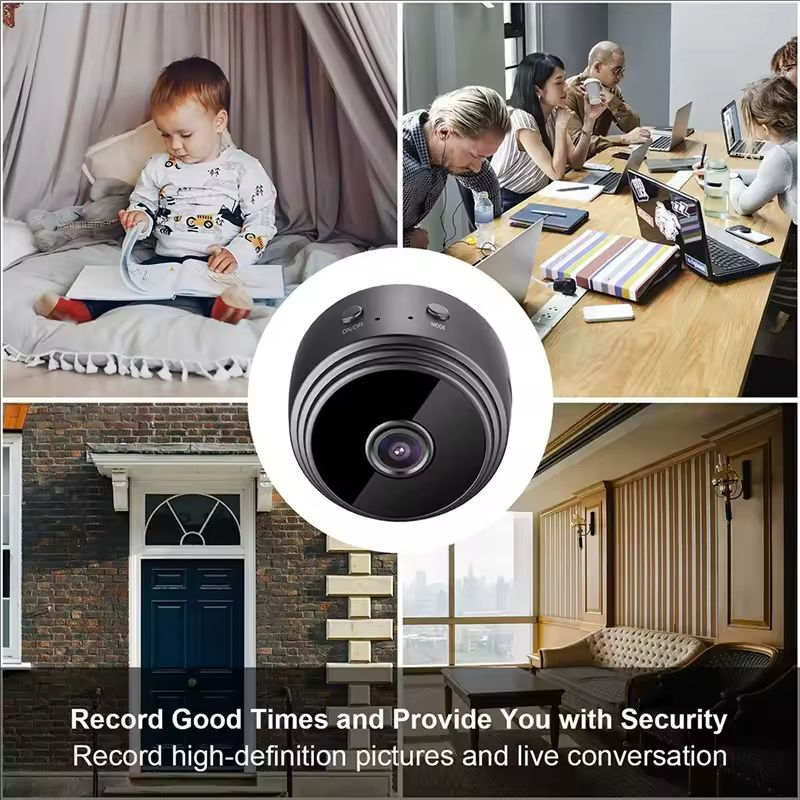 A9ミニカメラ WiFiワイヤレス監視セキュリティ保護リモー - Home Security No Wifi Needed のレビューと価格