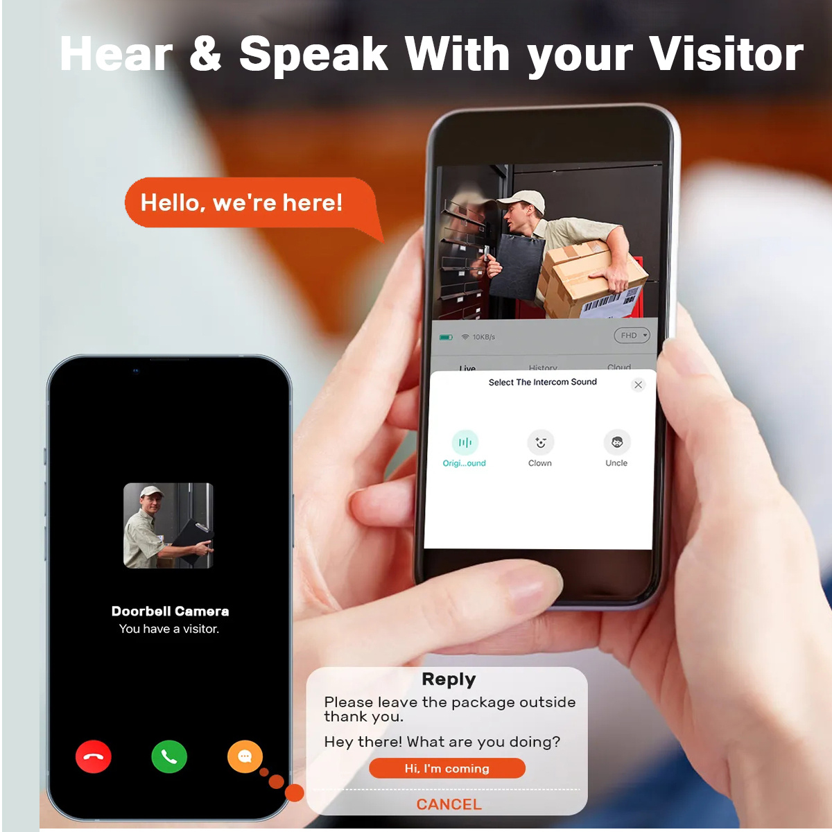 Tuya ワイヤレススマートビデオドアベル、2.4G WiF - Home Security Doorbell Camera のレビューと価格